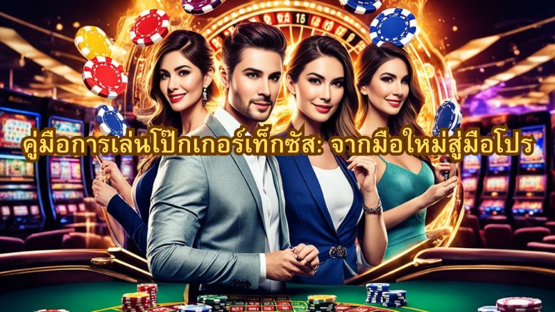 คู่มือการเล่นโป๊กเกอร์เท็กซัส: จากมือใหม่สู่มือโปร